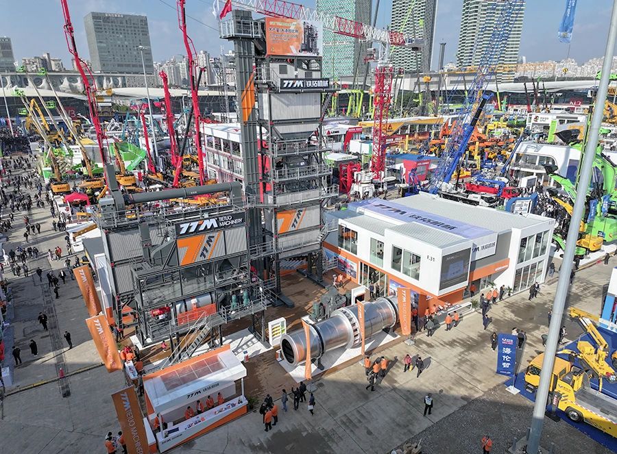 bauma CHINA 2024 opened with a bang and Tietuo Machinery's new products lead the new trend of the industry